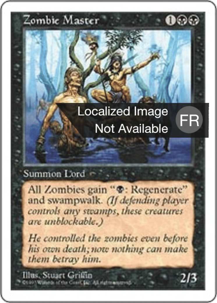 Maître des zombies — Fifth Edition — Magic: The Gathering