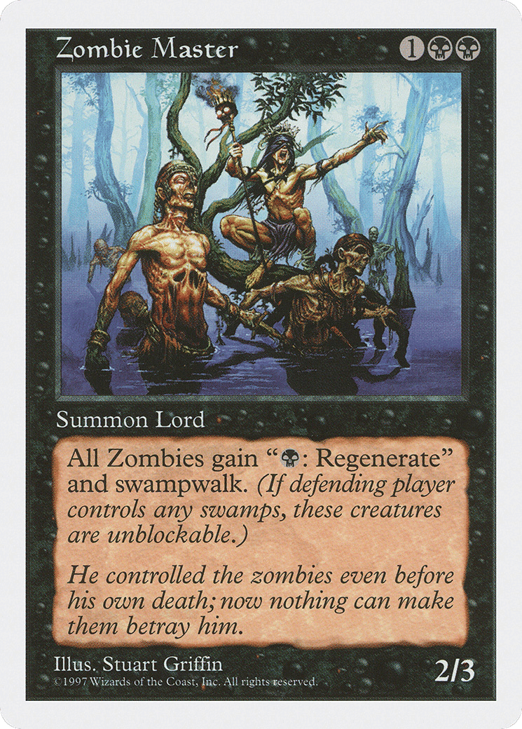 Zombie Master — Fifth Edition — Magic: The Gathering