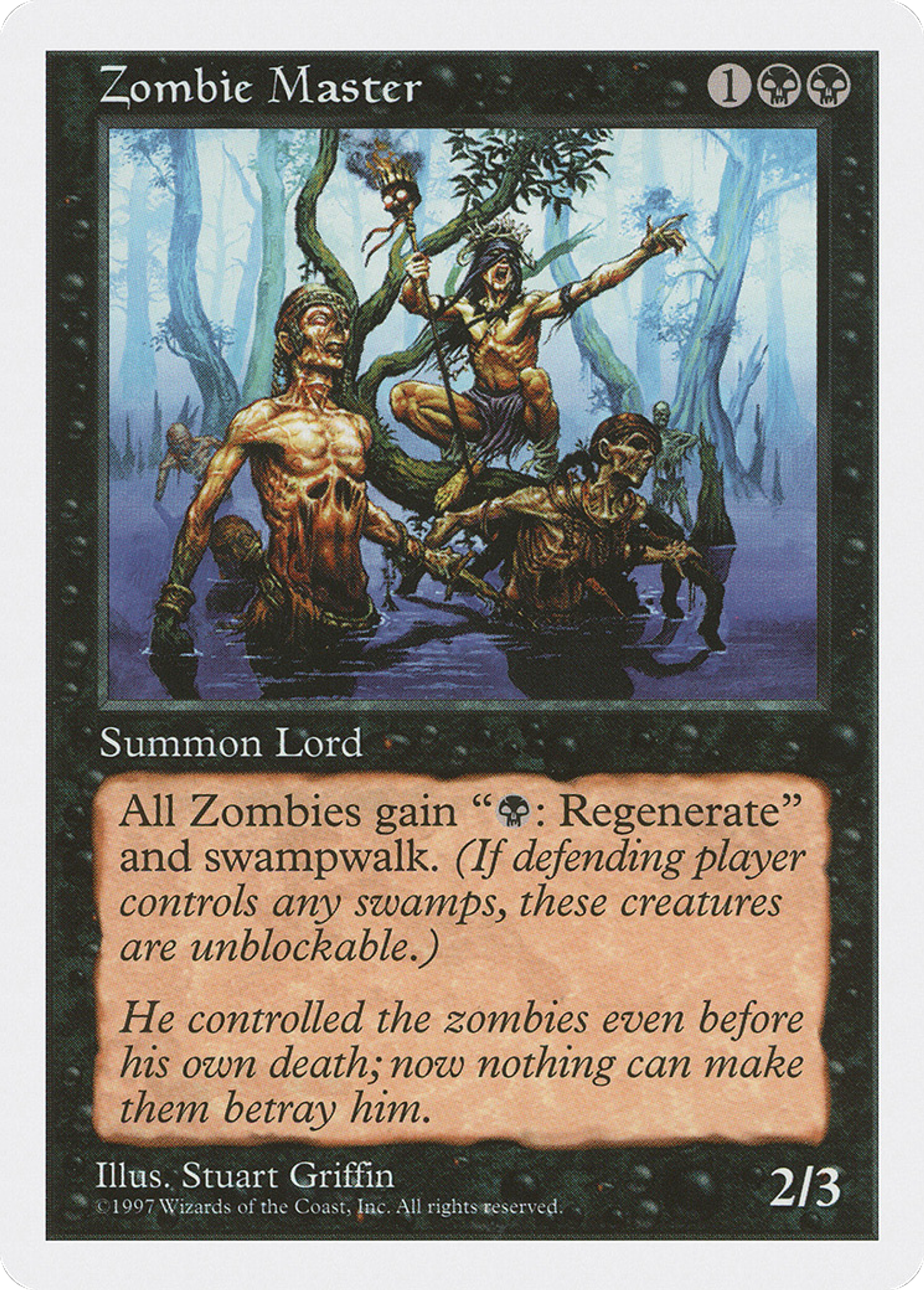 Zombie Master — Fifth Edition — Magic: The Gathering