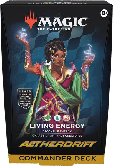 Product image for Aetherdrift Commander Deck Living Energy