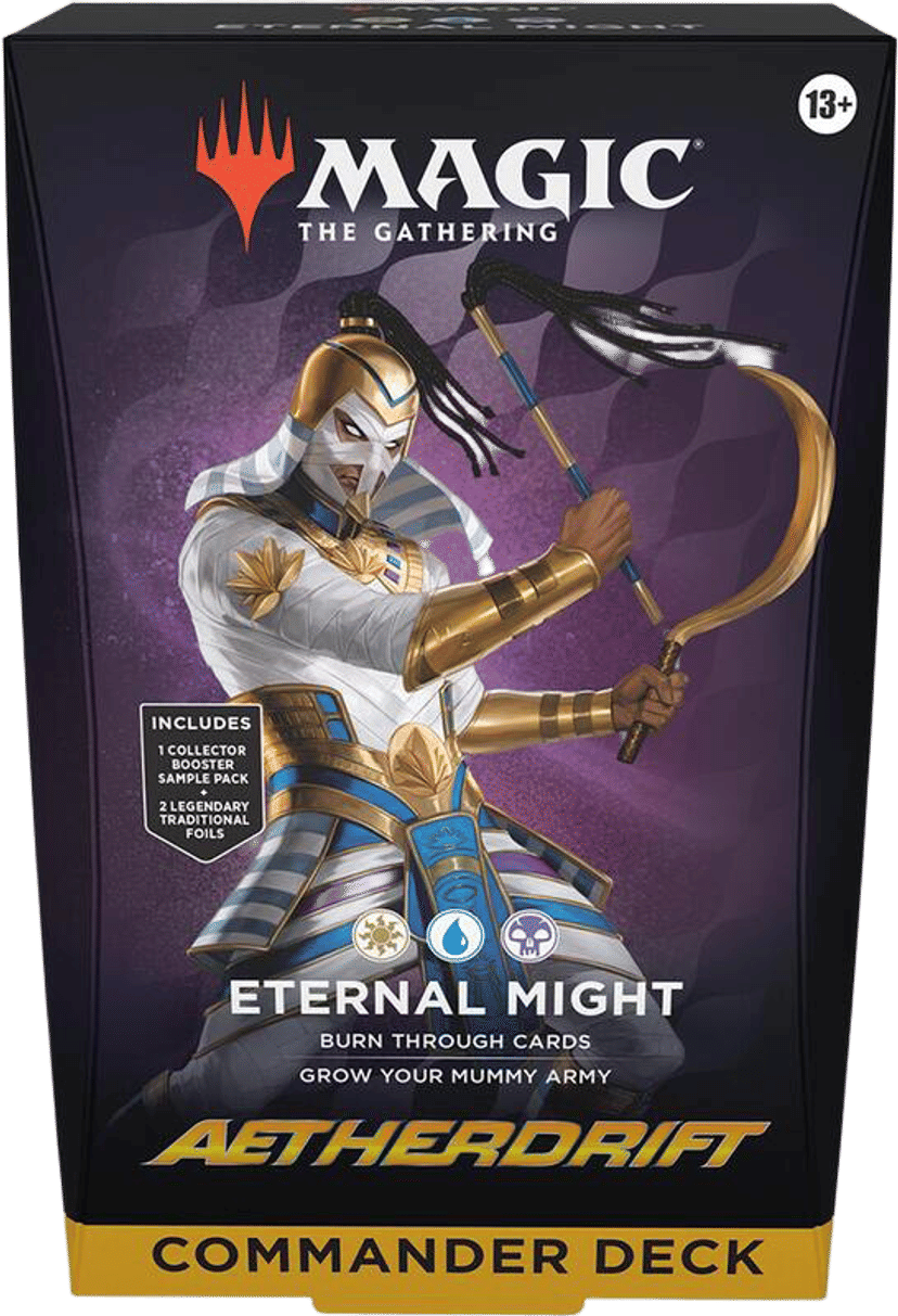 Aetherdrift Commander Deck Eternal Might from Aetherdrift Commander - Magic: The Gathering