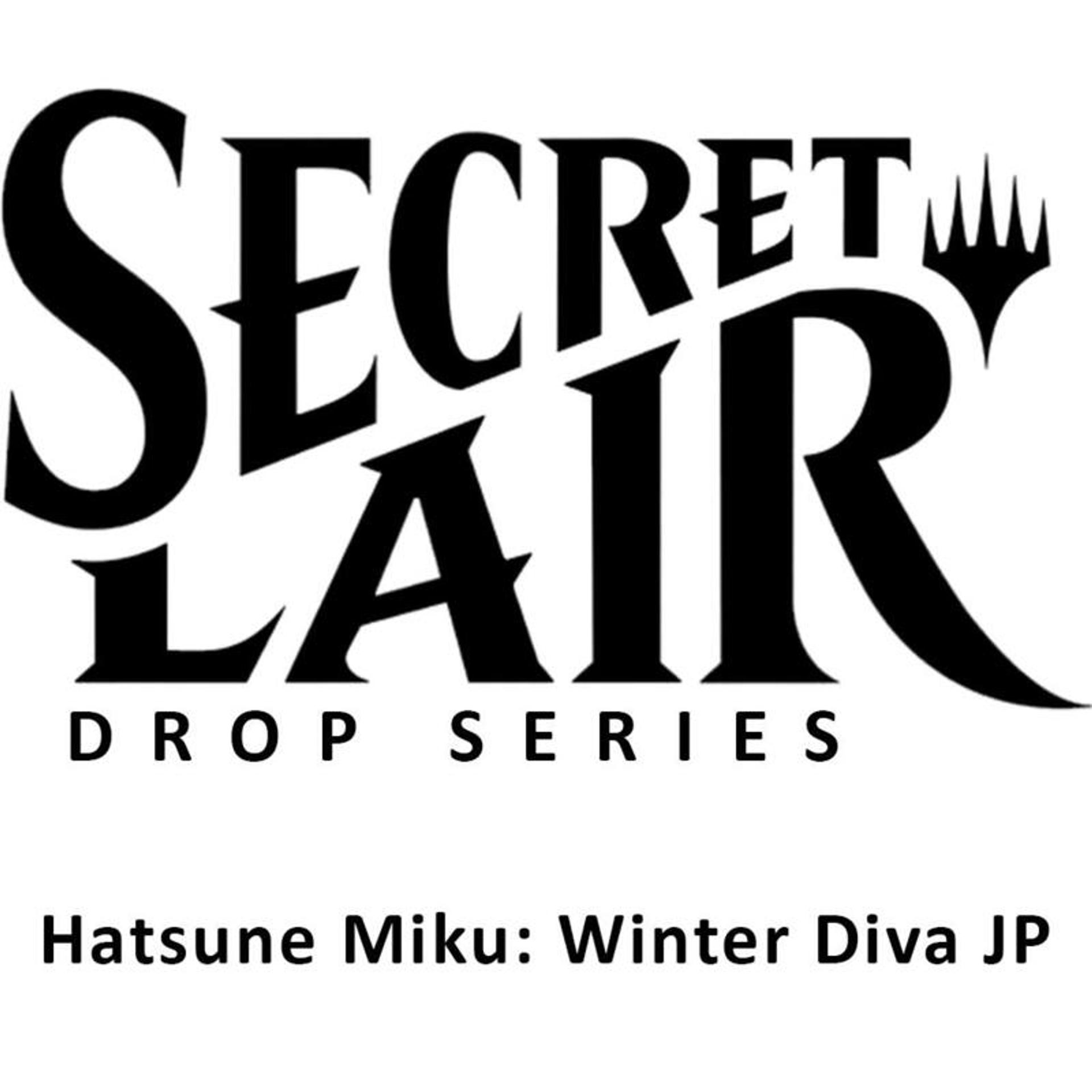 Secret Lair Drop Secret Lair x Hatsune Miku Winter Diva Japanese from Secret Lair Drop - Magic: The Gathering