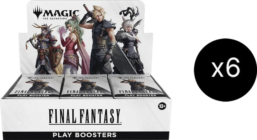 Final Fantasy Play Booster Box Case from Final Fantasy - Magic: The Gathering
