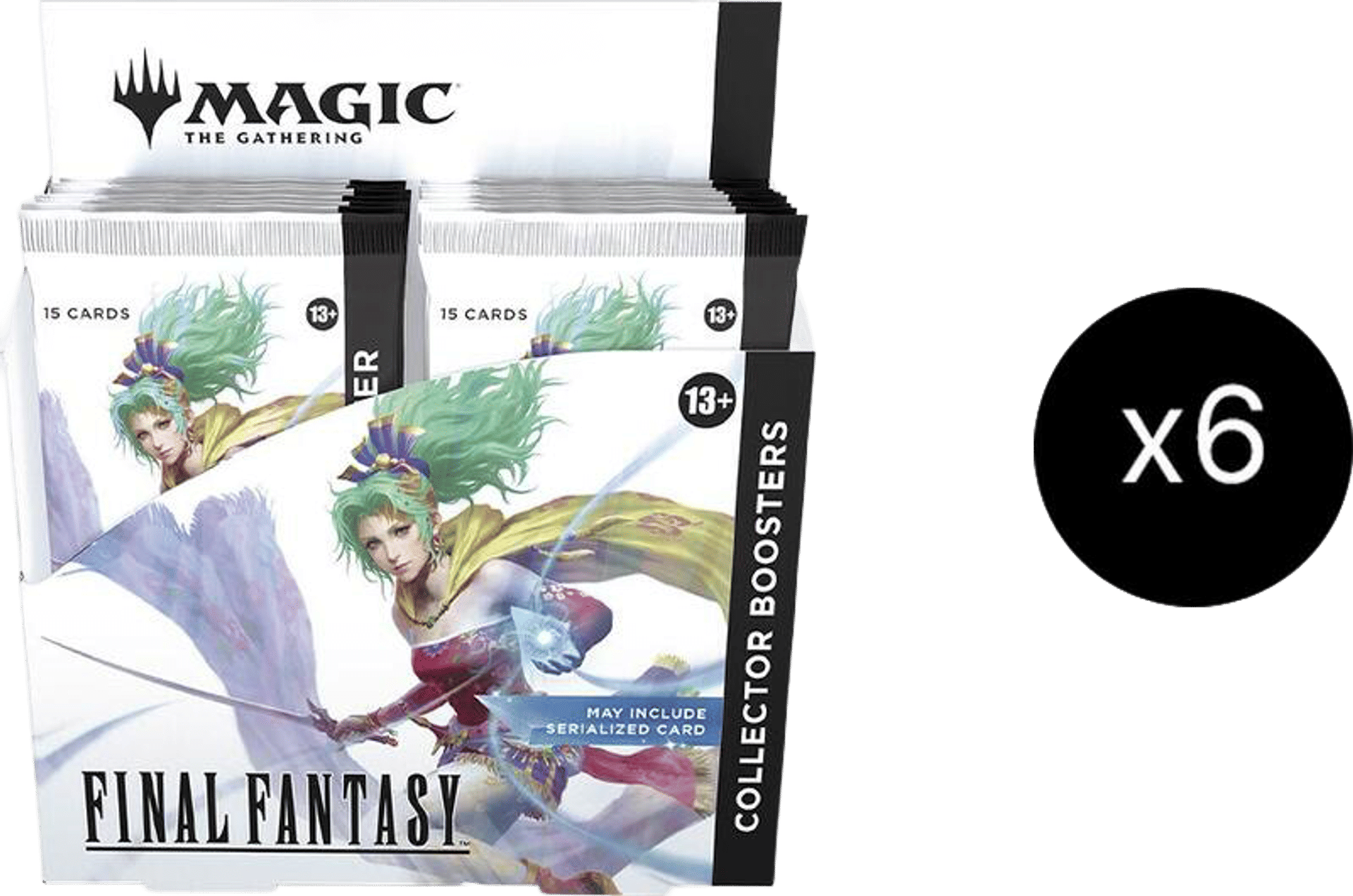 Product image for Carton de boîtes de boosters Collector Final Fantasy