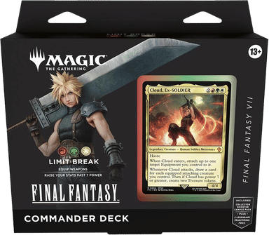 Product image for Final Fantasy Commander Deck Limit Break