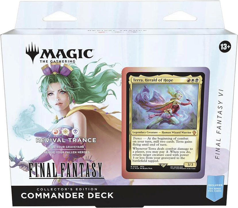 Final Fantasy Commander Deck Revival Trance Collectors Edition from Final Fantasy Commander - Magic: The Gathering