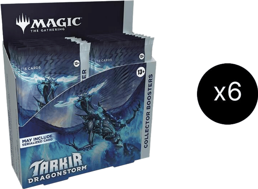Carton de boîtes de boosters Collector Tarkir Dragonstorm from Tarkir: Dragonstorm - Magic: The Gathering