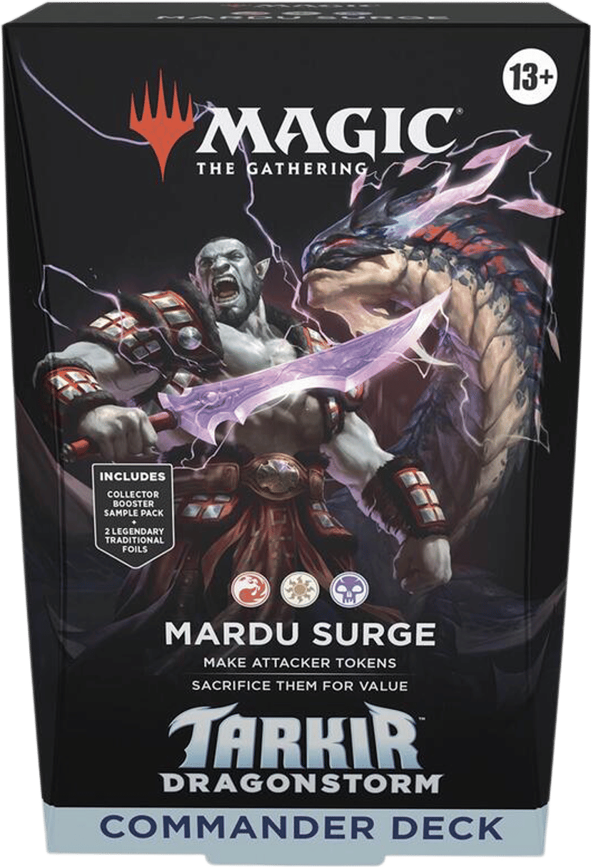 Tarkir Dragonstorm Commander Deck Mardu Surge from Tarkir: Dragonstorm Commander - Magic: The Gathering