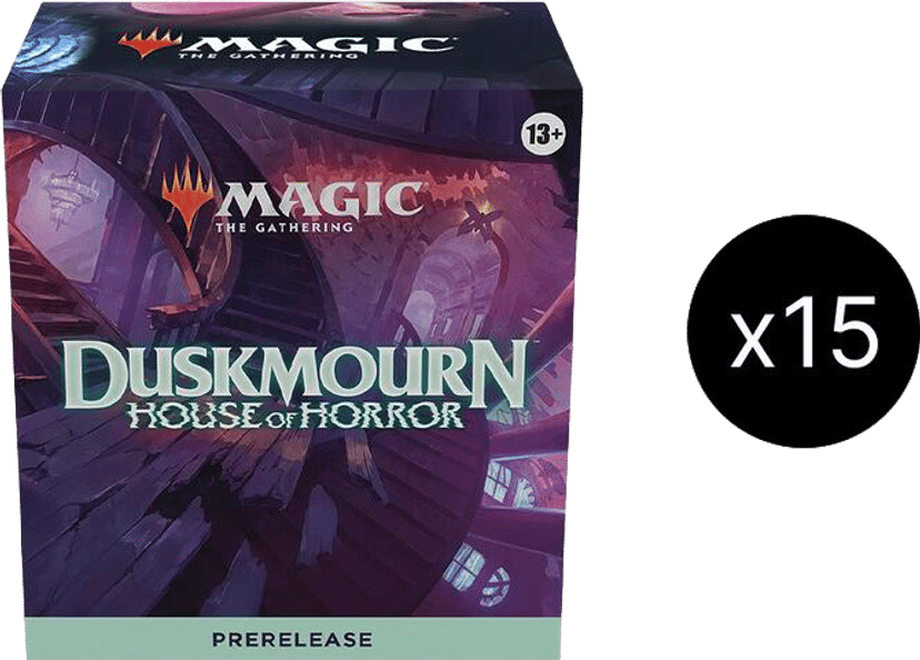 Duskmourn House of Horror Prerelease Pack Case from Duskmourn: House of Horror - Magic: The Gathering