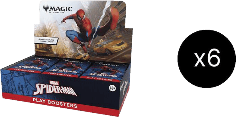 Marvels Spider Man Play Booster Box Case from Marvel's Spider-Man - Magic: The Gathering