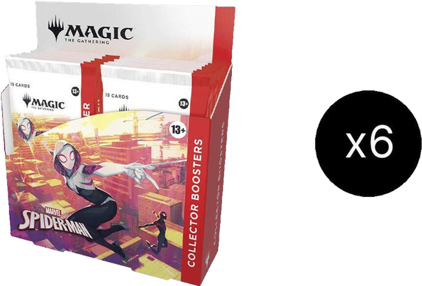 Marvels Spider Man Collector Booster Box Case from Marvel's Spider-Man - Magic: The Gathering
