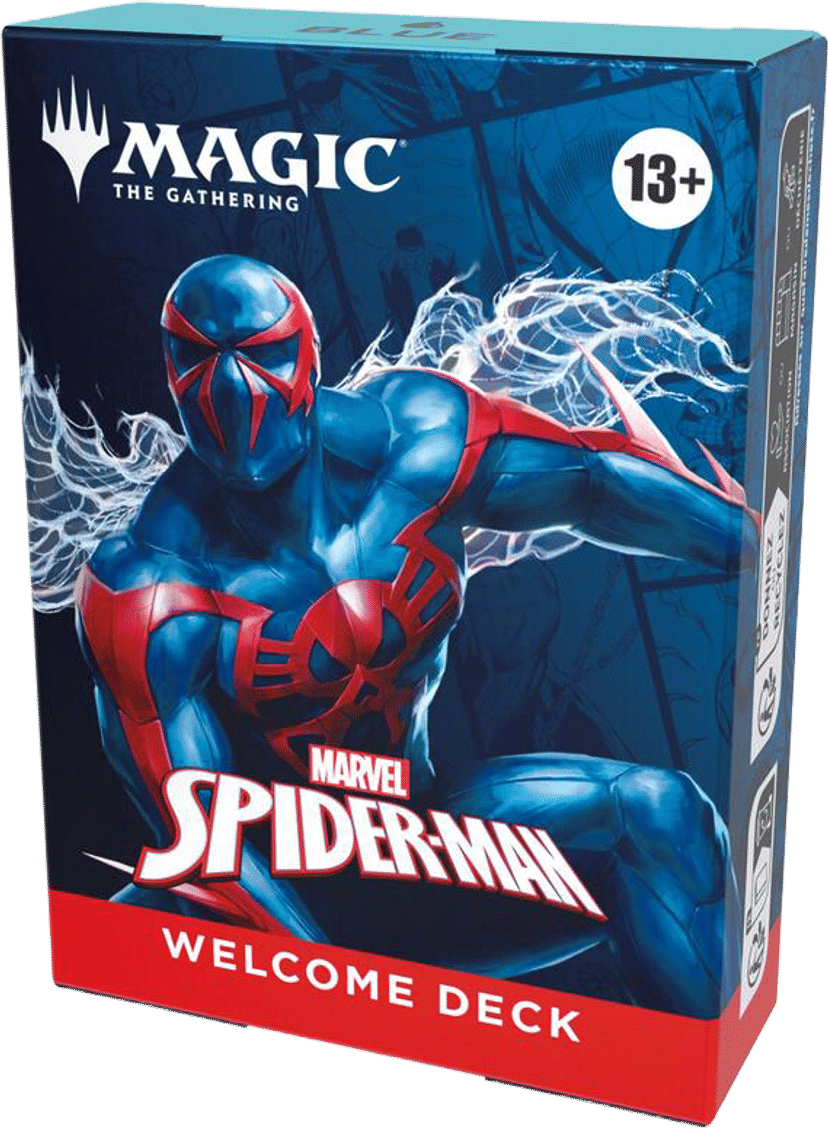 Marvels Spider Man Welcome Deck Blue from Marvel's Spider-Man - Magic: The Gathering