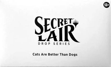 Product image for Secret Lair Drop Cats Are Better Than Dogs