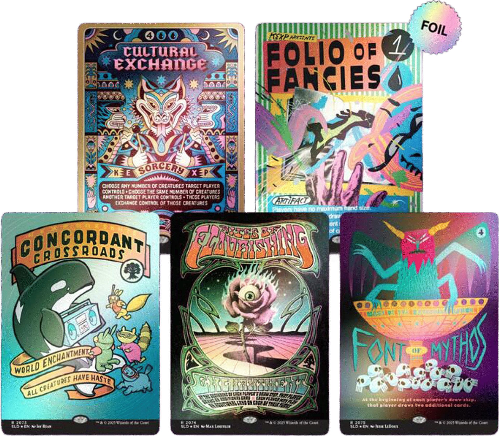 Secret Lair Drop Secret Lair x KEXP You Are Not Alone Rainbow Foil from Secret Lair Drop - Magic: The Gathering