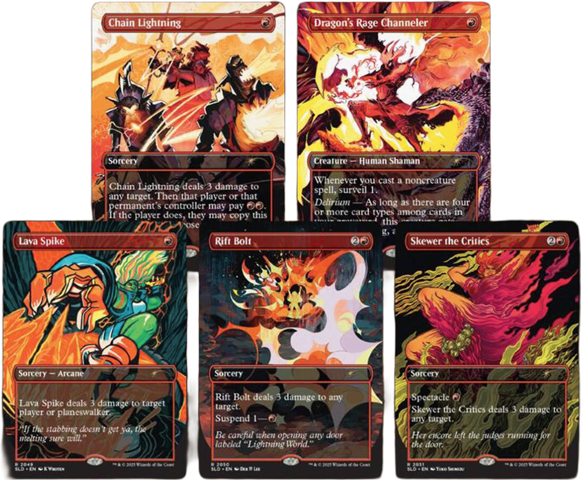 Secret Lair Drop EVERYTHING IS ON FIRE from Secret Lair Drop - Magic: The Gathering