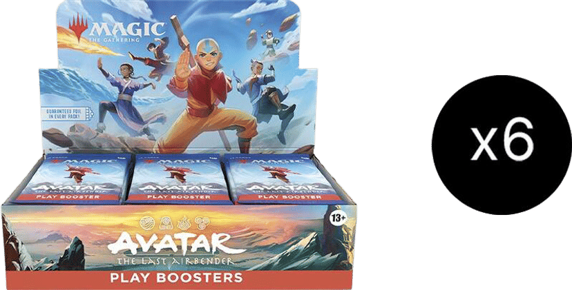 Avatar The Last Airbender Play Booster Box Case from Avatar: The Last Airbender - Magic: The Gathering