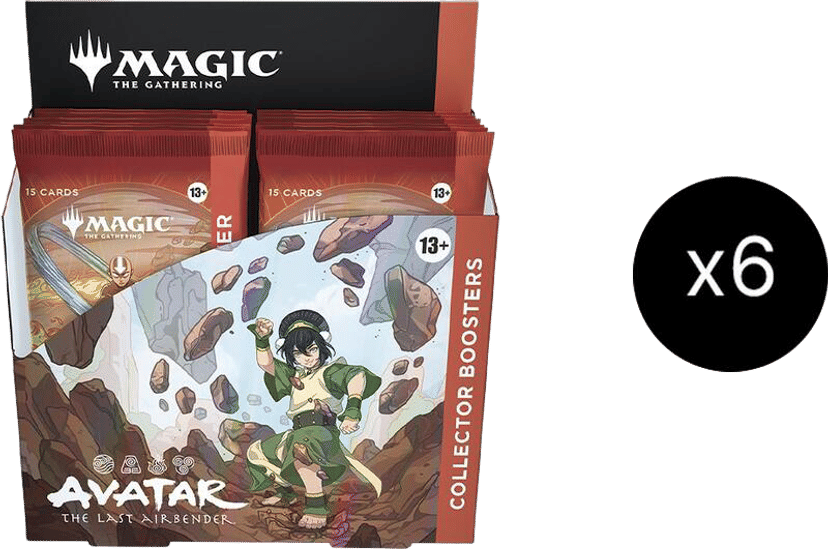 Carton de boîtes de boosters Collector Avatar The Last Airbender from Avatar: The Last Airbender - Magic: The Gathering