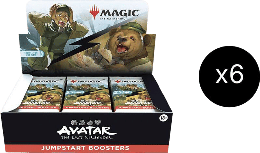 Avatar The Last Airbender Jumpstart Booster Box Case from Avatar: The Last Airbender Eternal - Magic: The Gathering