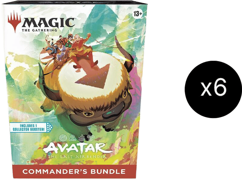 Carton de Commanders Bundles Avatar The Last Airbender from Avatar: The Last Airbender - Magic: The Gathering