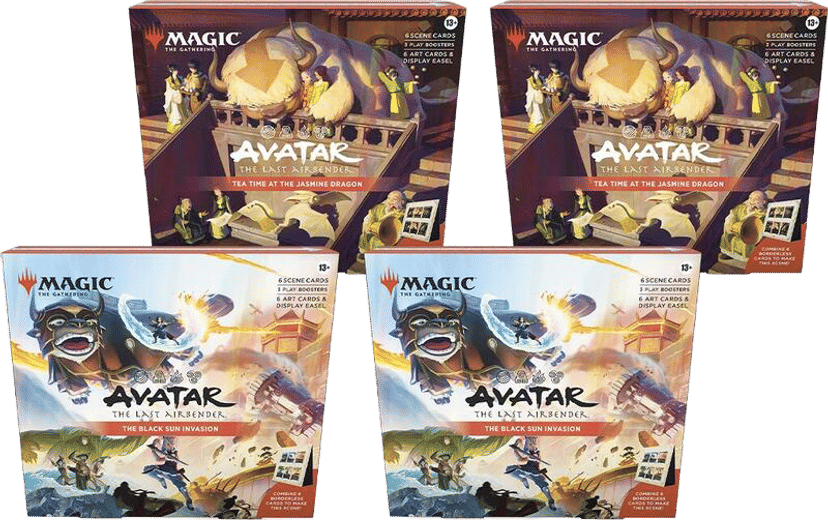 Avatar The Last Airbender Scene Box Case from Avatar: The Last Airbender - Magic: The Gathering