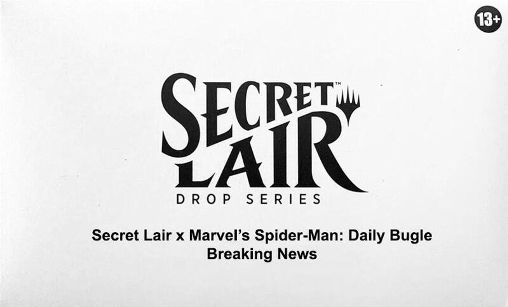 Secret Lair Drop Secret Lair x Marvels Spider-Man Daily Bugle Breaking News from Secret Lair Drop - Magic: The Gathering