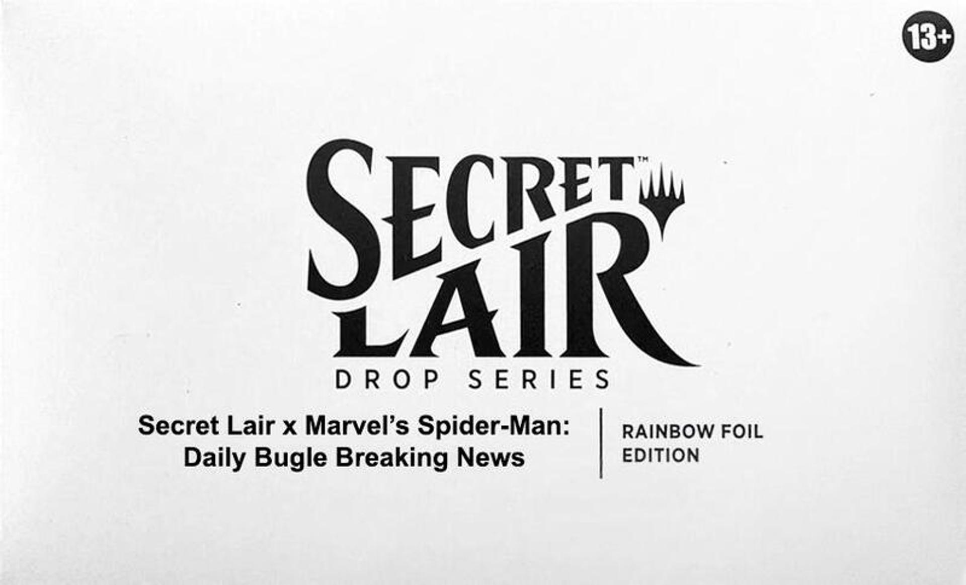 Secret Lair Drop Secret Lair x Marvels Spider-Man Daily Bugle Breaking News Foil from Secret Lair Drop - Magic: The Gathering