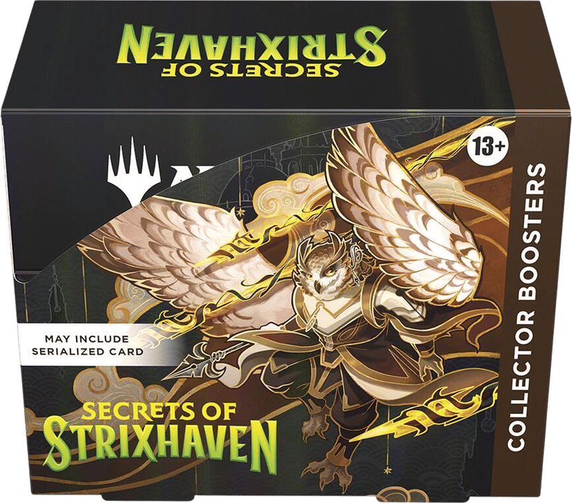 Secret of Strixhaven Collector booster display from Secrets of Strixhaven - Magic: The Gathering