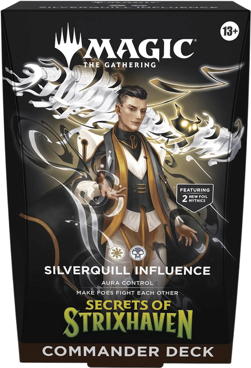 Secret of Strixhaven Commander Deck - Silverquill Influence from Secrets of Strixhaven Commander - Magic: The Gathering