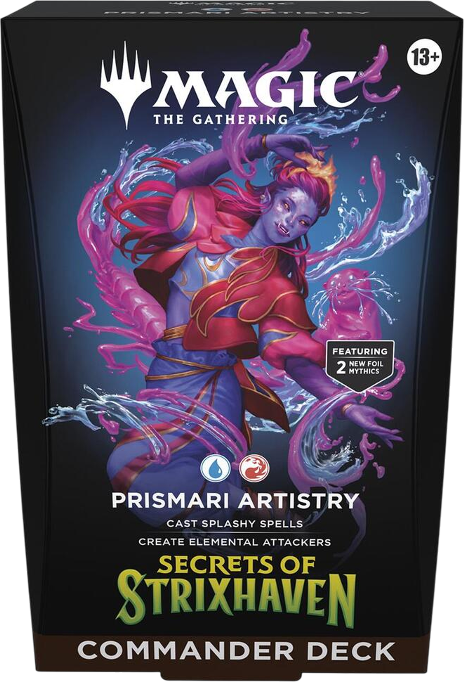 Product image for Secret of Strixhaven Commander Deck - Prismari Artistry