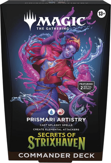 Product image for Secret of Strixhaven Commander Deck - Prismari Artistry