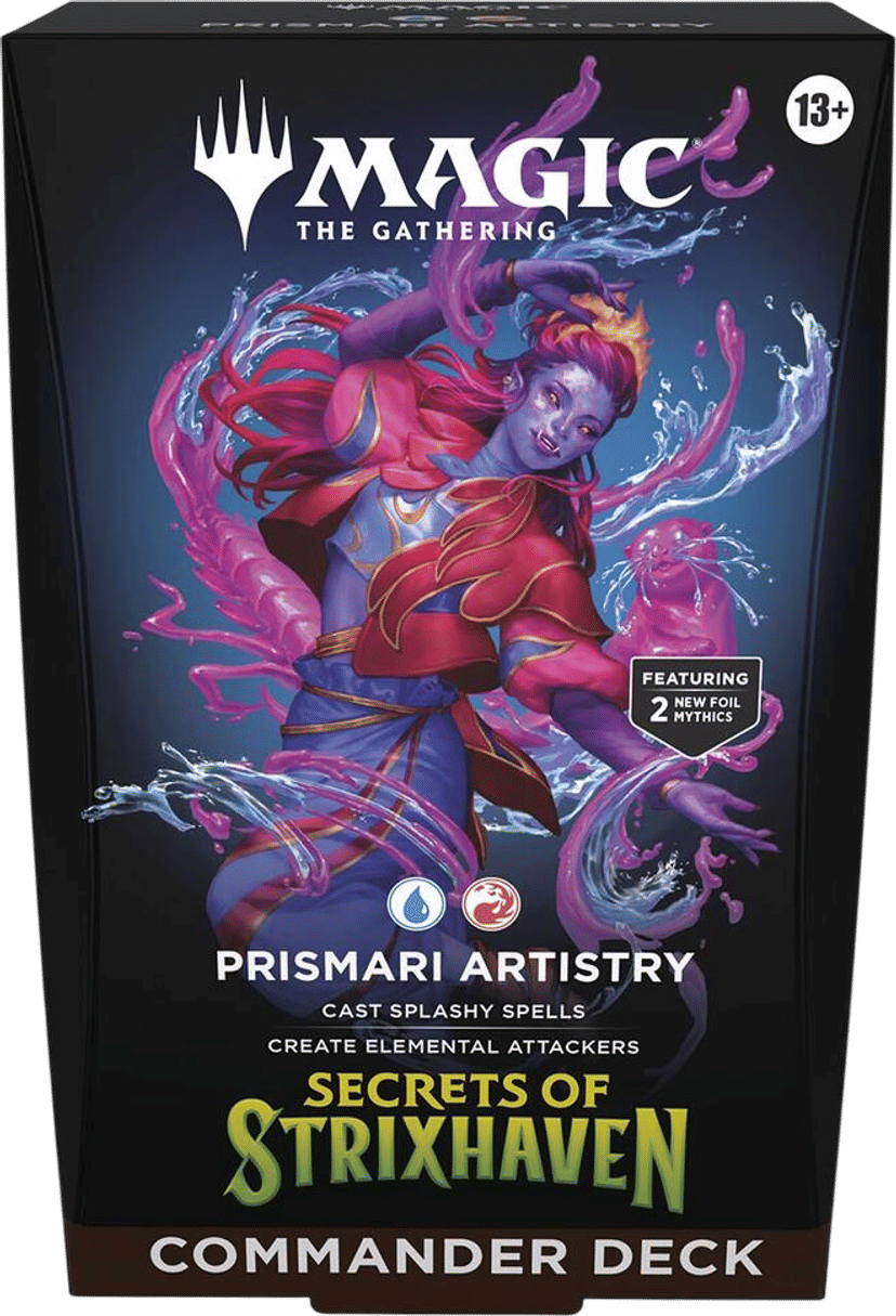 Secret of Strixhaven Commander Deck - Prismari Artistry from Secrets of Strixhaven Commander - Magic: The Gathering