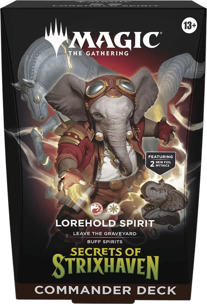 Secret of Strixhaven Commander Deck - Lorehold Spirit from Secrets of Strixhaven Commander - Magic: The Gathering