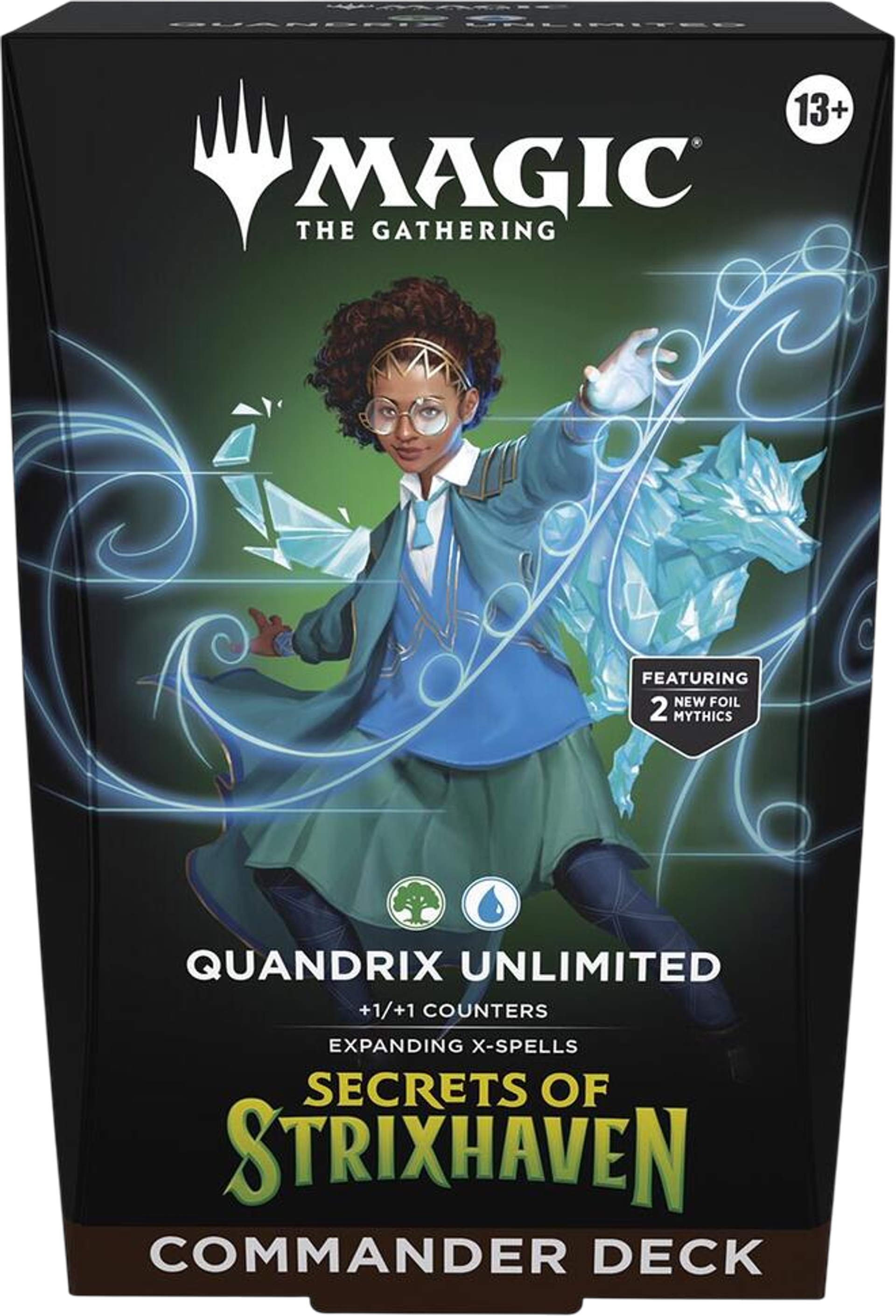 Product image for Secret of Strixhaven Commander Deck - Quandrix Unlimited