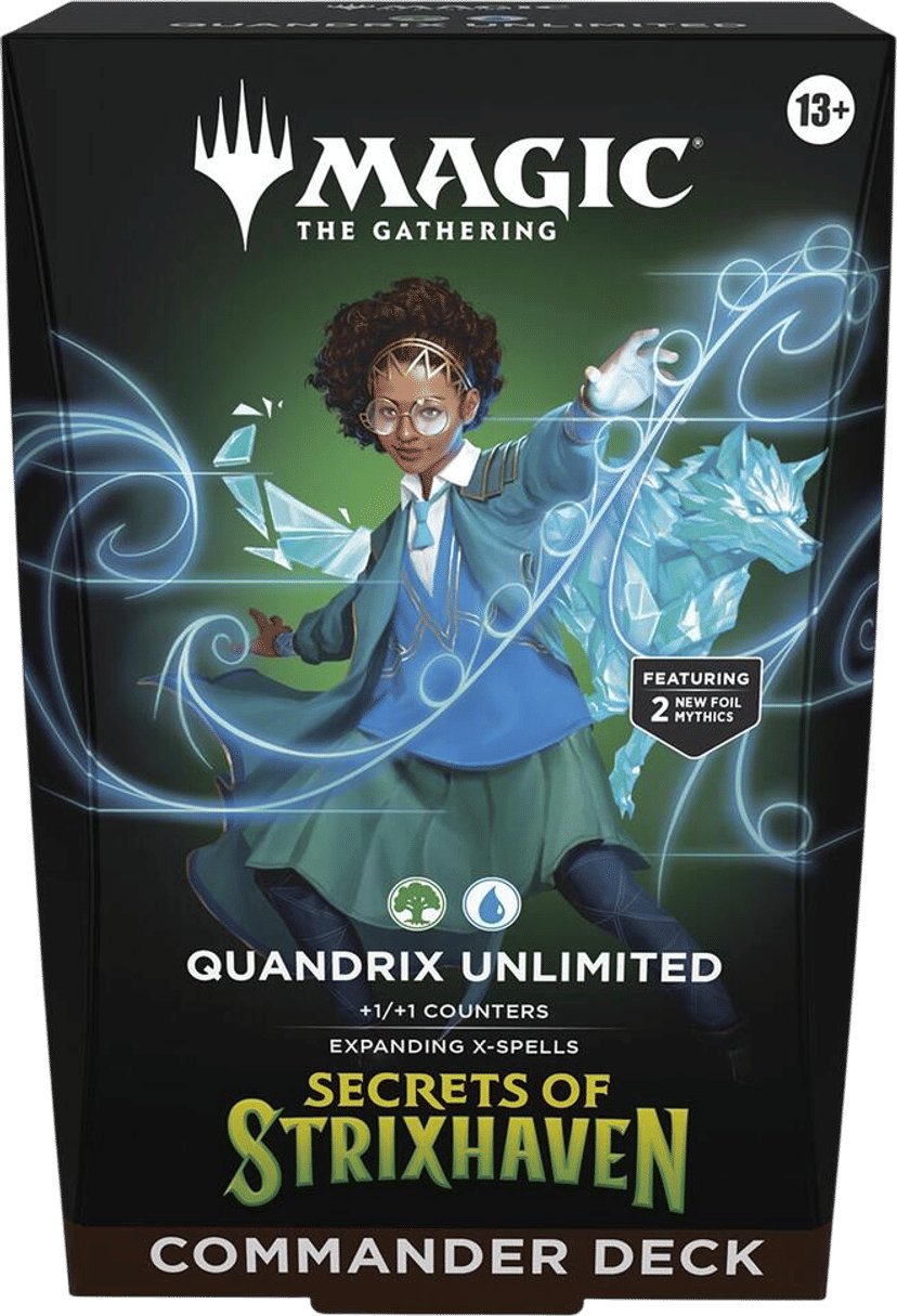 Secret of Strixhaven Commander Deck - Quandrix Unlimited from Secrets of Strixhaven Commander - Magic: The Gathering