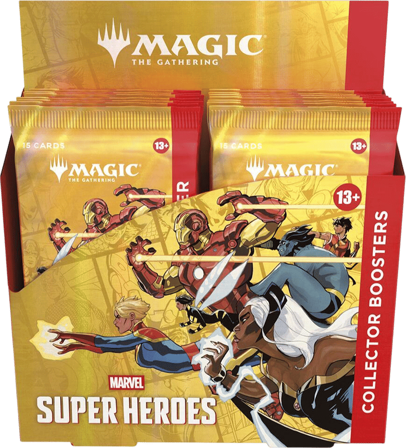 Marvel Super Heroes Collector Booster box from Marvel Super Heroes - Magic: The Gathering