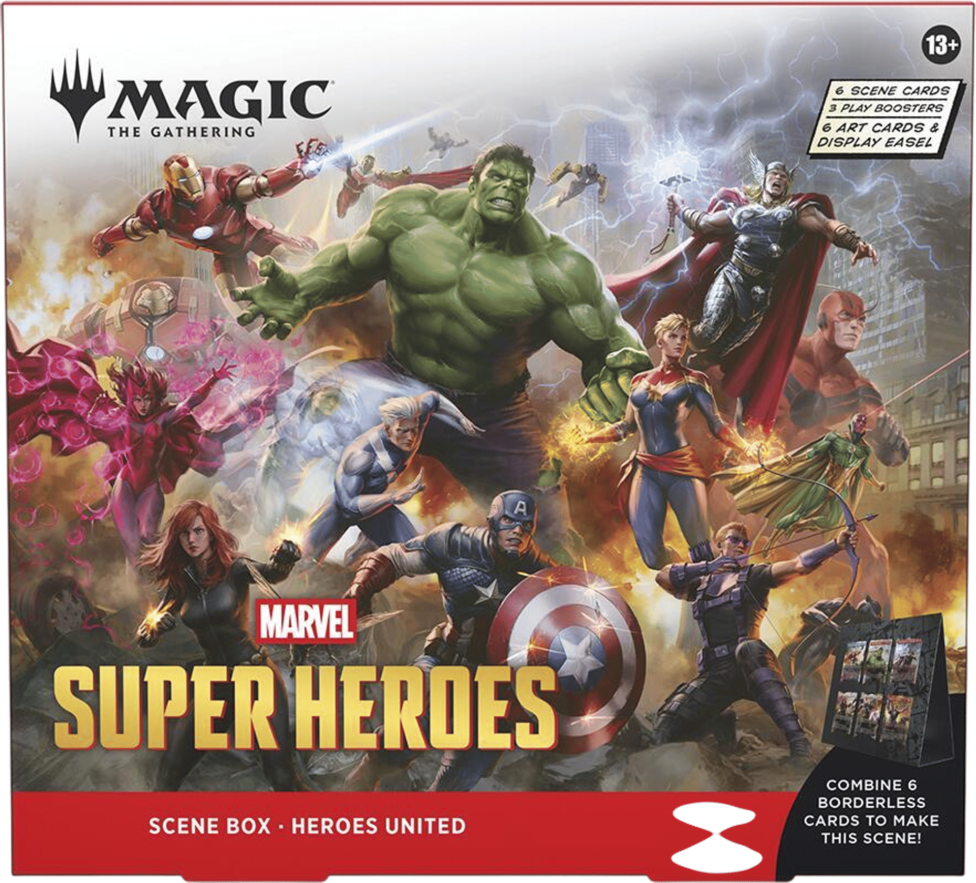 Product image for Marvel Super Heroes Heroes United Scene Box