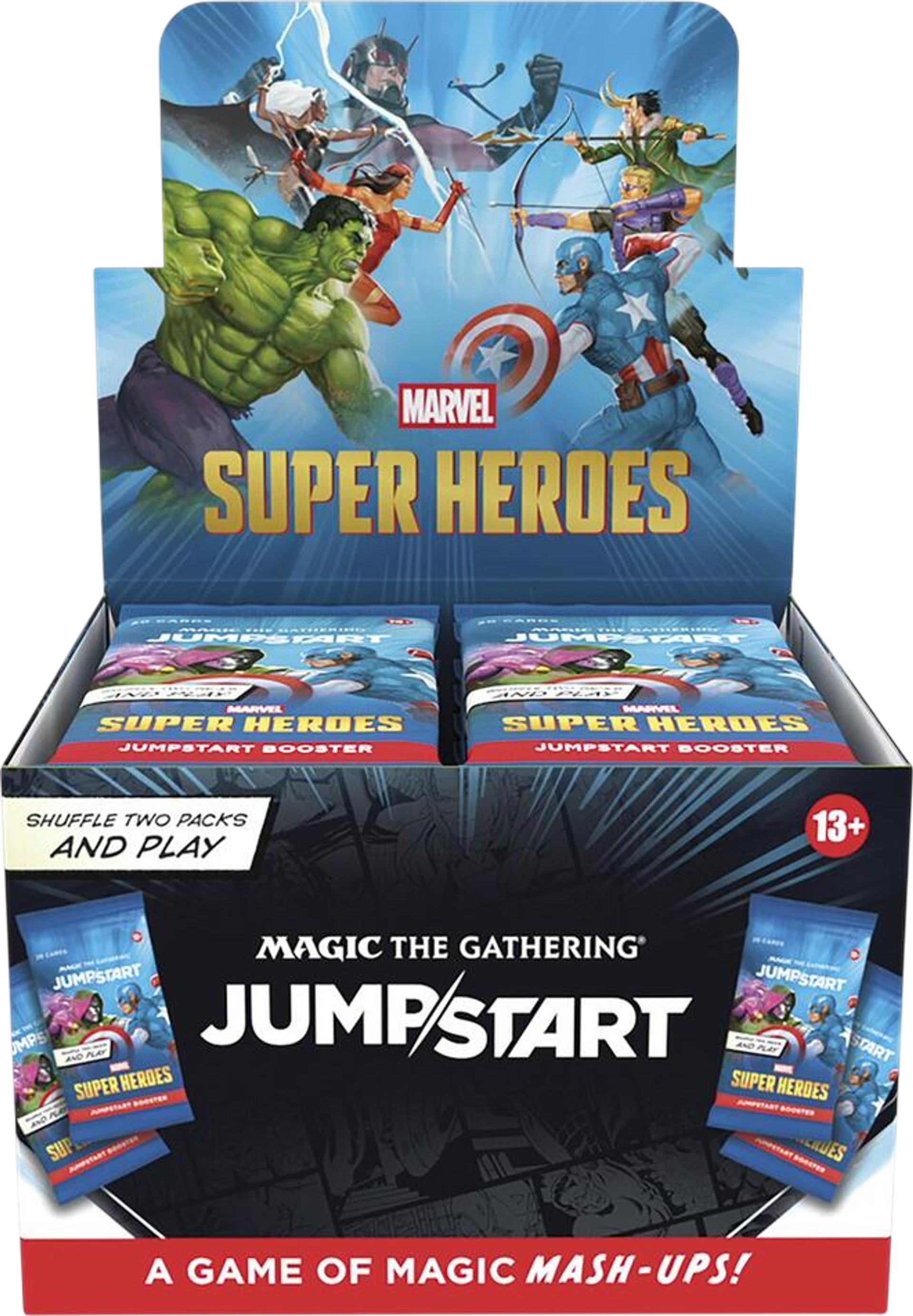 Product image for Marvel Super Heroes Jumpstart booster box