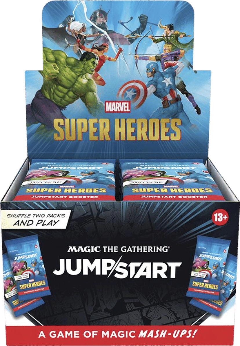 Marvel Super Heroes Jumpstart booster box from Marvel Super Heroes - Magic: The Gathering