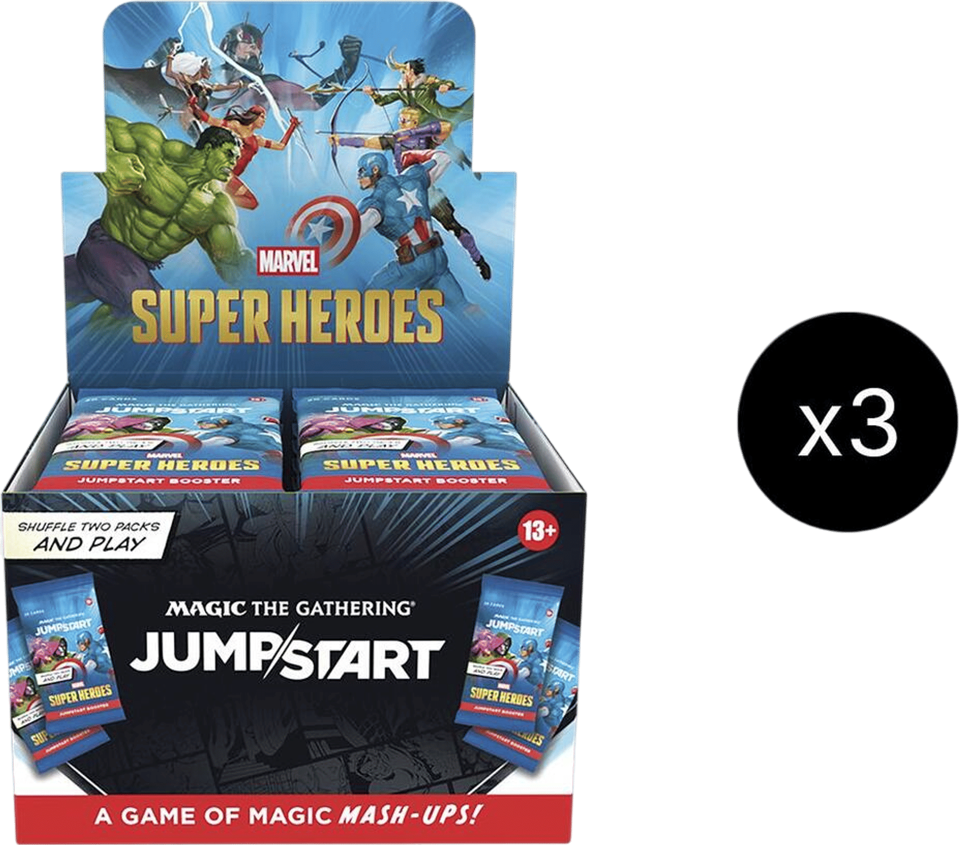 Product image for Marvel Super Heroes Jumpstart booster case