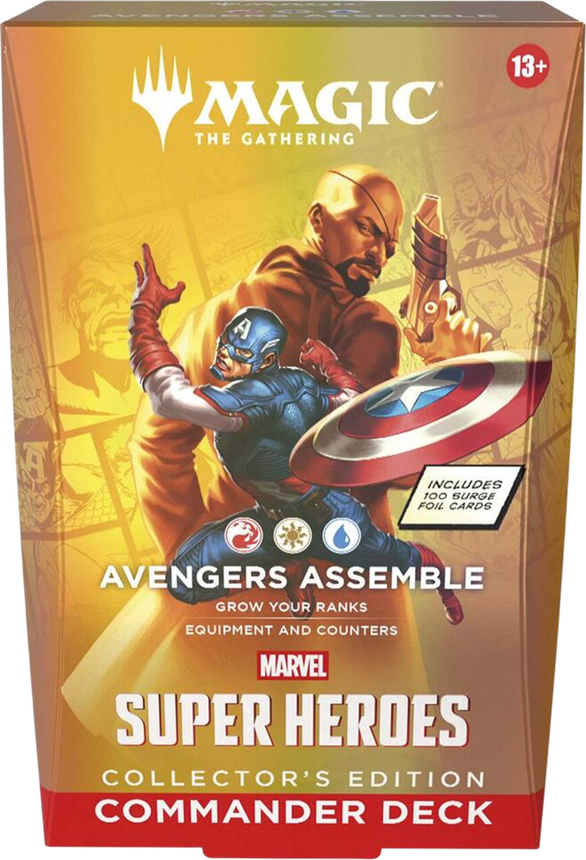 Product image for Marvel Super Heroes Commander deck : Avengers Assemble - collector edition