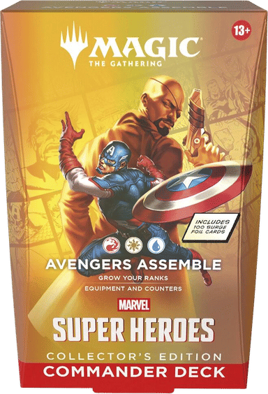 Product image for Marvel Super Heroes Commander deck : Avengers Assemble - collector edition