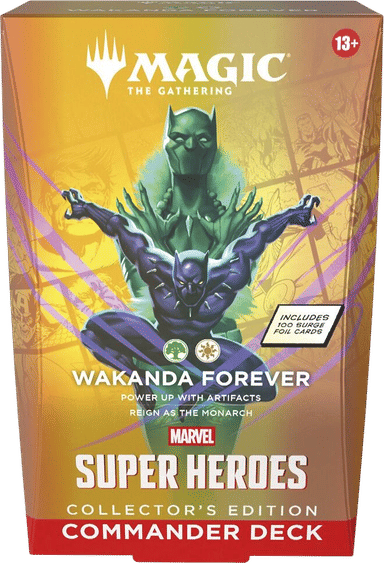 Product image for Marvel Super Heroes Commander deck : Wakanda Forever - collector edition
