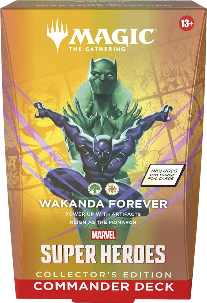 Marvel Super Heroes Commander deck : Wakanda Forever - collector edition from Marvel Super Heroes Commander - Magic: The Gathering