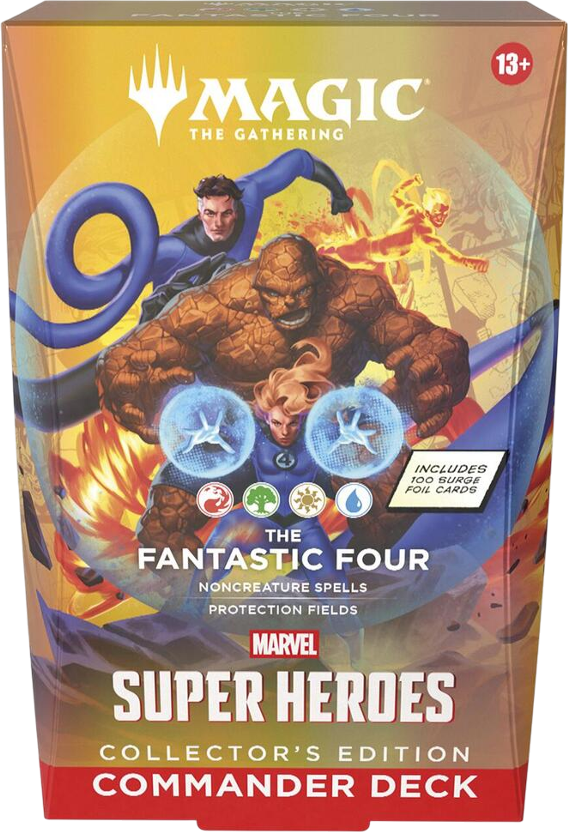 Product image for Marvel Super Heroes Commander deck : Fantastic Four - collector edition
