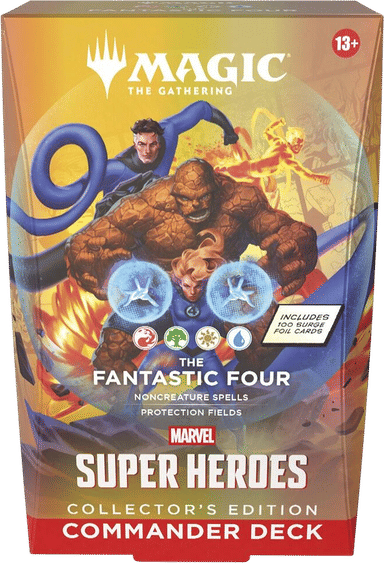 Product image for Marvel Super Heroes Commander deck : Fantastic Four - collector edition