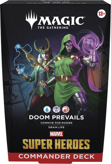 Product image for Marvel Super Heroes Commander deck : Doom Prevails