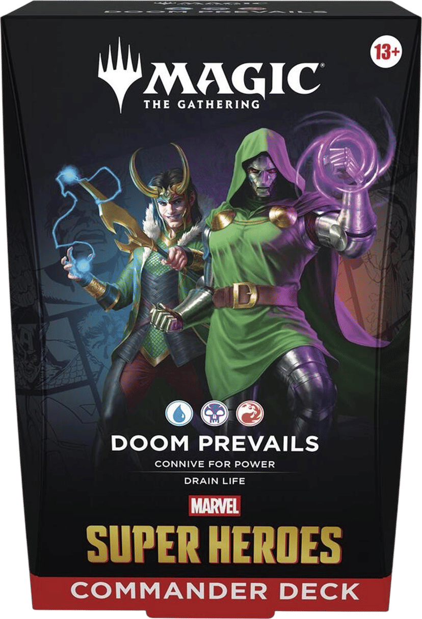 Marvel Super Heroes Commander deck : Doom Prevails from Marvel Super Heroes Commander - Magic: The Gathering