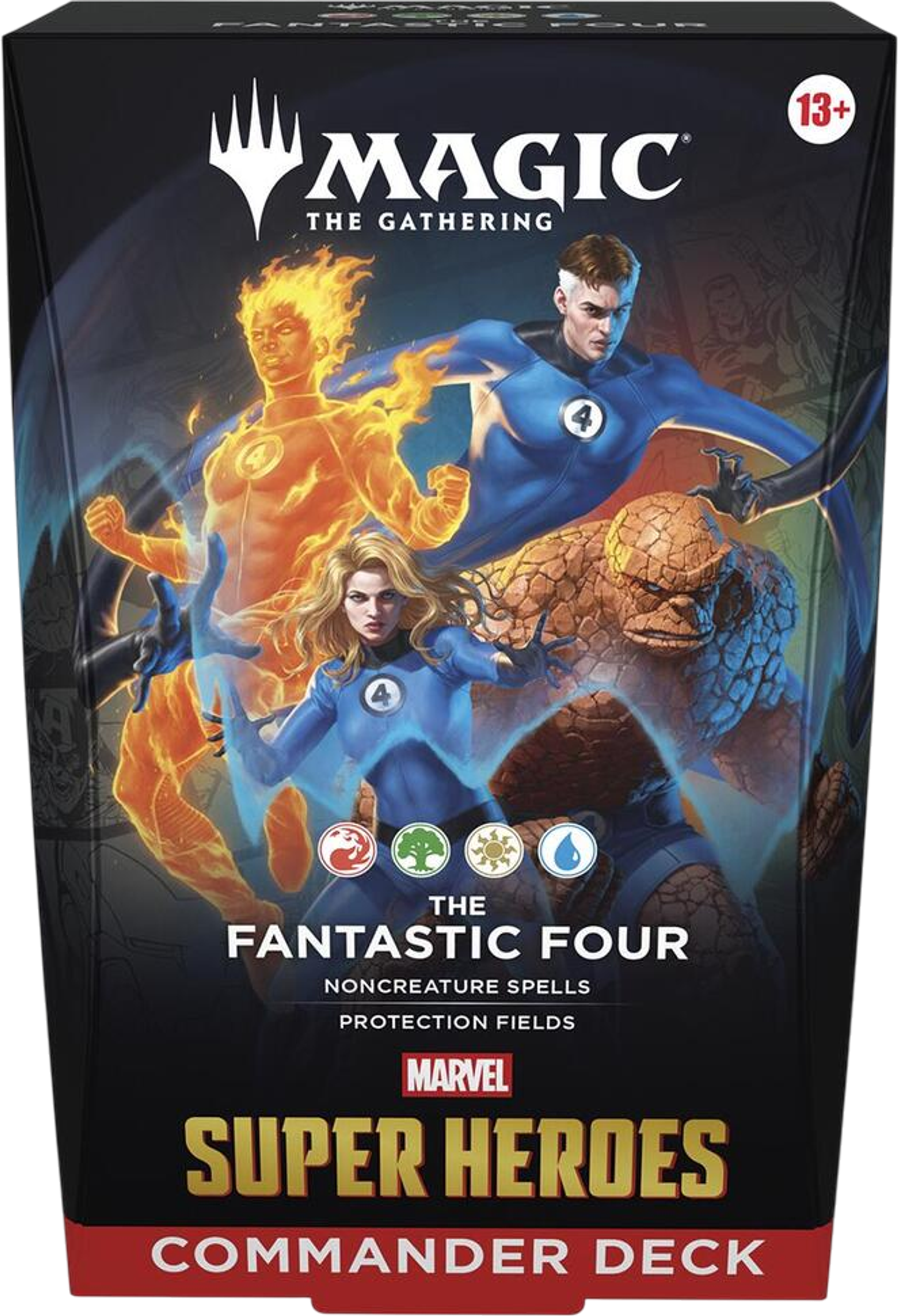 Product image for Marvel Super Heroes Commander deck : Fantastic Four