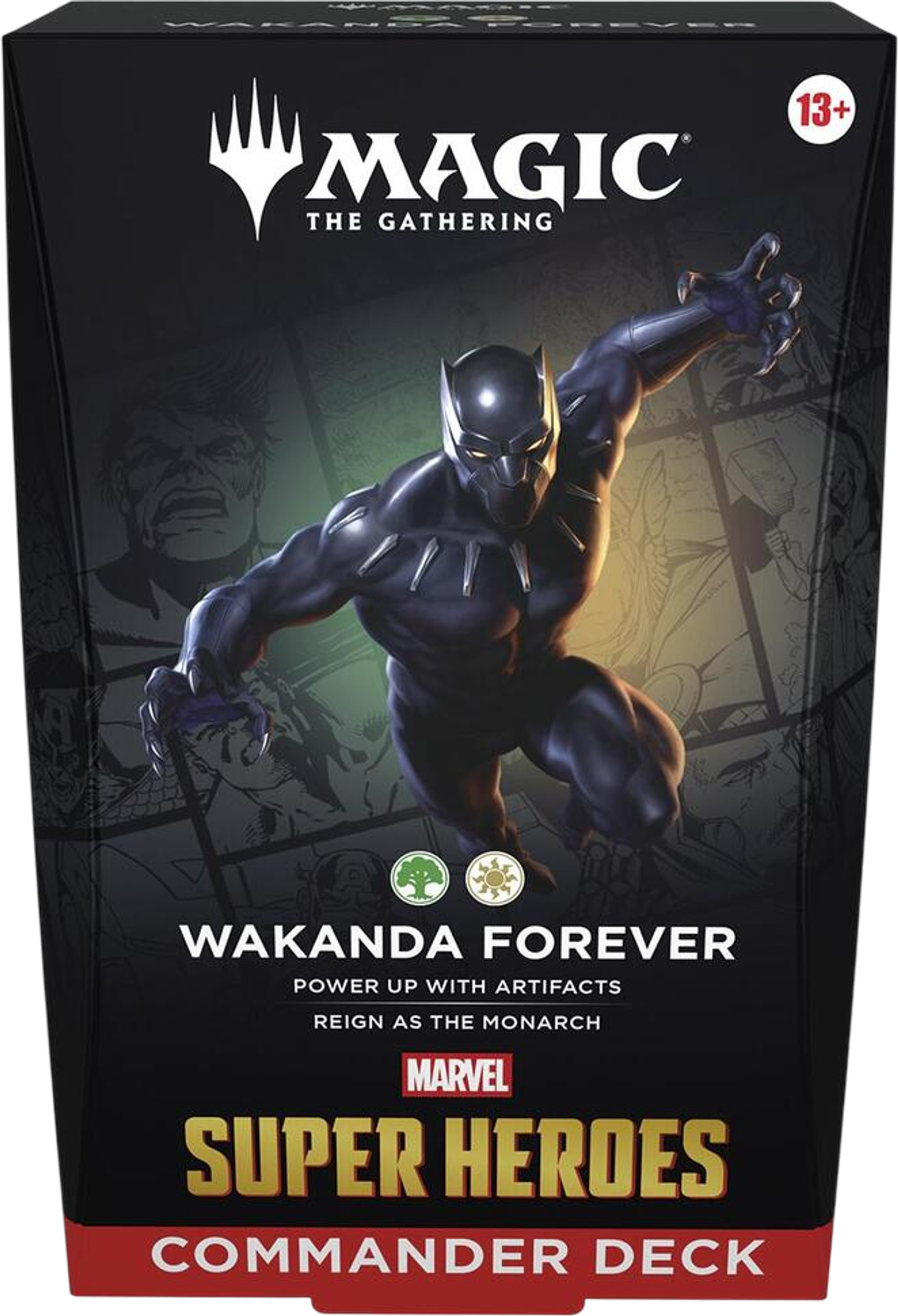 Product image for Marvel Super Heroes Commander deck : Wakanda Forever