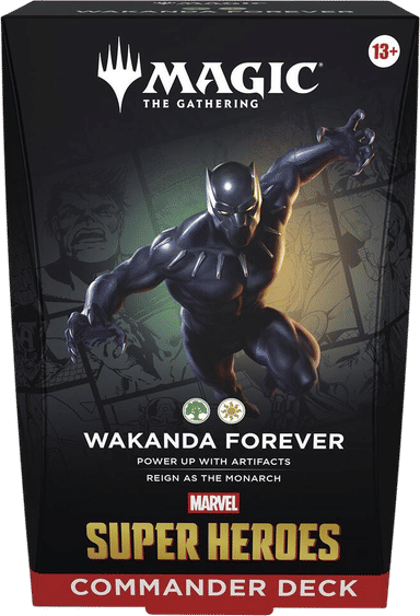 Product image for Marvel Super Heroes Commander deck : Wakanda Forever
